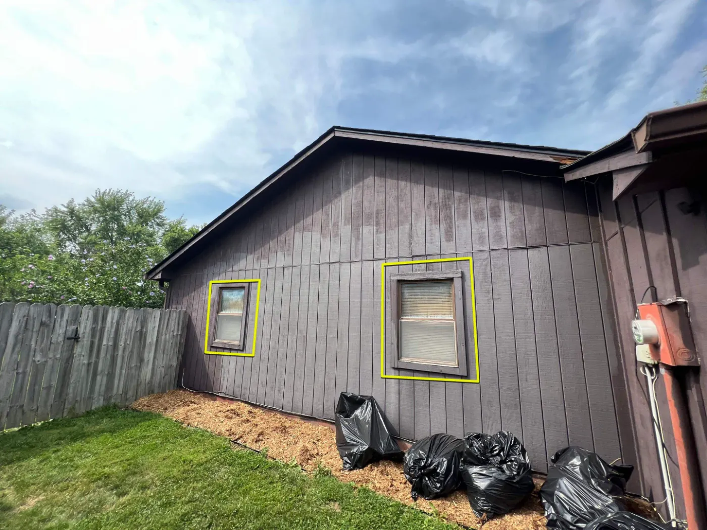 Energy-efficient windows installed in a Anson home